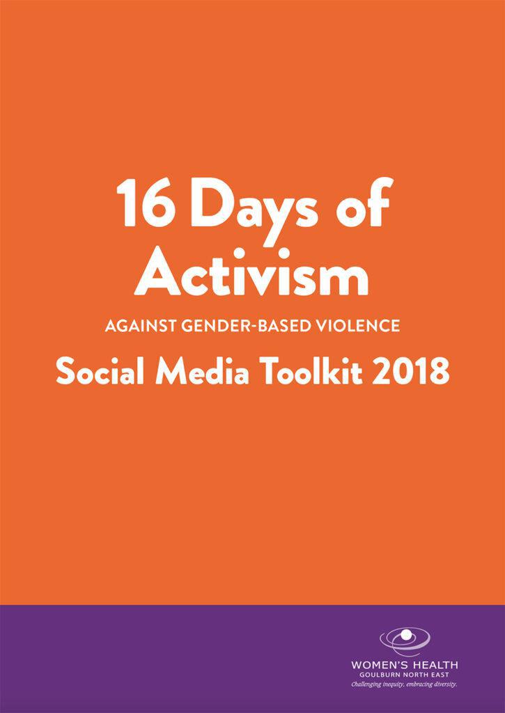 16 Days of Activism PDF cover image